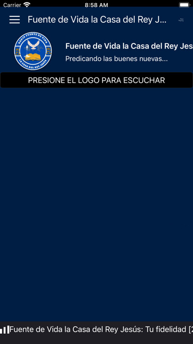 Emulate iPhone app Radio Fuente de Vida Rey Jesus using MyAndroid Emulate iPhone app Radio Fuente de Vida Rey Jesus using MyAndroid