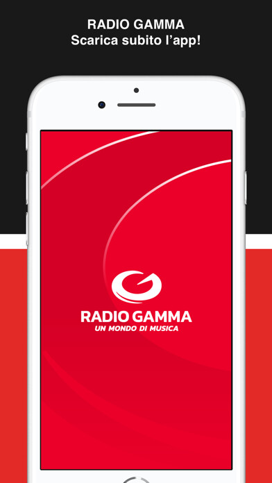 Emulate iPhone app Radio Gamma Un Mondo Di Musica using MyAndroid