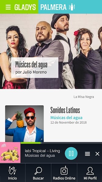 Run android online APK Radio Gladys Palmera from MyAndroid or emulate Radio Gladys Palmera using MyAndroid