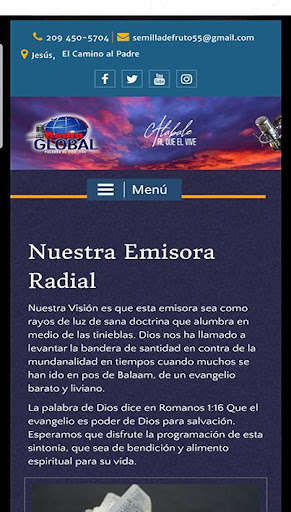 Run android online APK Radio Global Palaba De Vida from MyAndroid or emulate Radio Global Palaba De Vida using MyAndroid