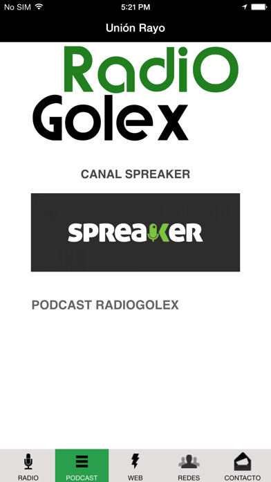 Emulate iPhone app Radiogolex using MyAndroid Emulate iPhone app Radiogolex using MyAndroid