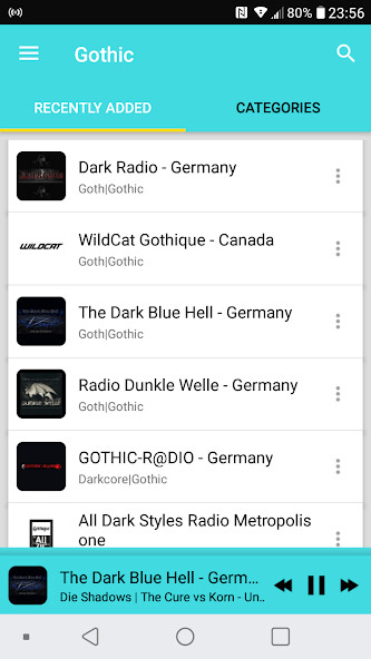 Run android online APK Radio gothic music from MyAndroid or emulate Radio gothic music using MyAndroid