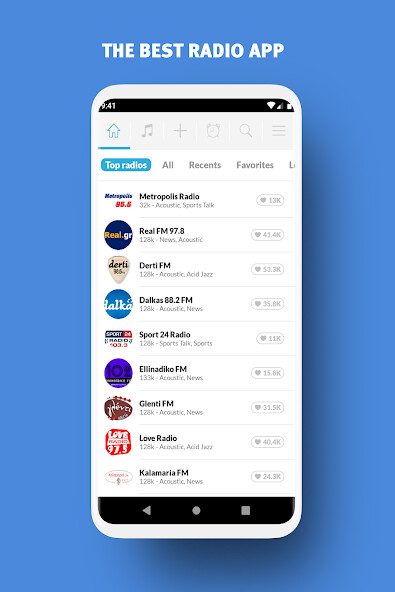 Run android online APK Radio Greece - Radio FM from MyAndroid or emulate Radio Greece - Radio FM using MyAndroid