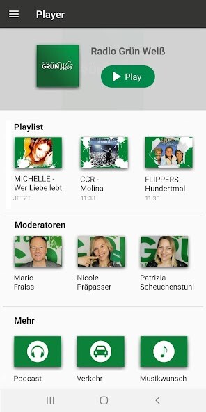 Run android online APK Radio Grün Weiß from MyAndroid or emulate Radio Grün Weiß using MyAndroid Run android online APK Radio Grün Weiß from MyAndroid or emulate Radio Grün Weiß using MyAndroid
