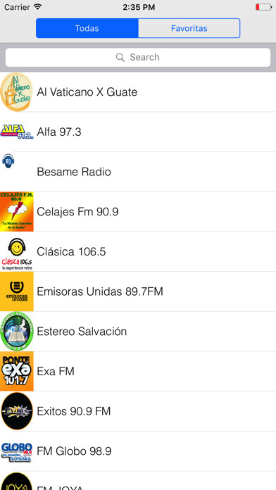 Emulate iPhone app Radio Guatemala using MyAndroid Emulate iPhone app Radio Guatemala using MyAndroid