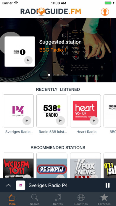 Emulate iPhone app Radioguide.fm Internet radio using MyAndroid Emulate iPhone app Radioguide.fm Internet radio using MyAndroid