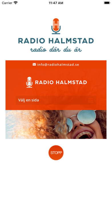 Emulate iPhone app RadioHalmstad using MyAndroid Emulate iPhone app RadioHalmstad using MyAndroid