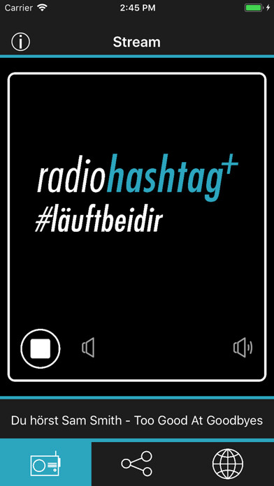 Emulate iPhone app radiohashtag+ using MyAndroid Emulate iPhone app radiohashtag+ using MyAndroid