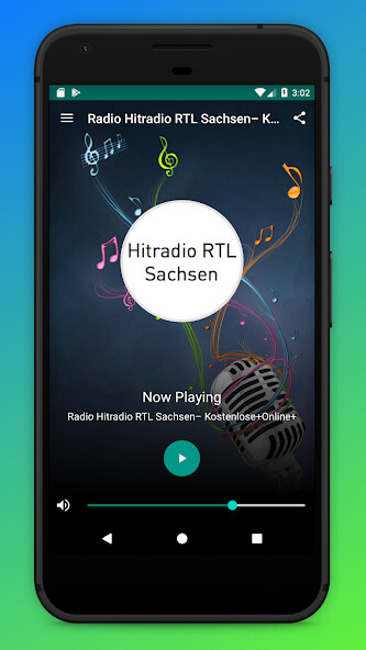Run android online APK Radio Hitradio RTL Sachsen App from MyAndroid or emulate Radio Hitradio RTL Sachsen App using MyAndroid