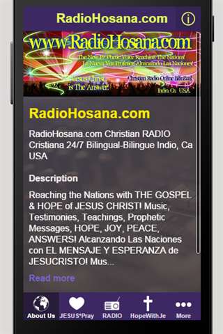 Run android online APK RadioHosana.com from MyAndroid or emulate RadioHosana.com using MyAndroid