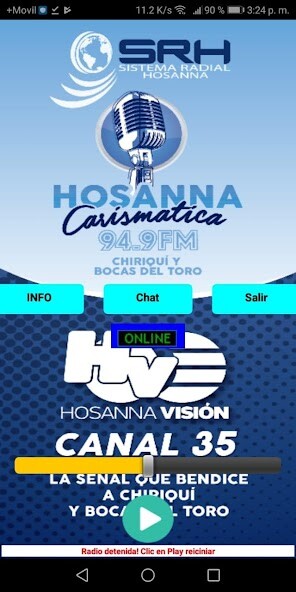 Run android online APK Radio Hosanna Carismática from MyAndroid or emulate Radio Hosanna Carismática using MyAndroid Run android online APK Radio Hosanna Carismática from MyAndroid or emulate Radio Hosanna Carismática using MyAndroid