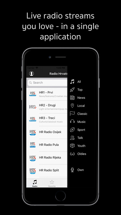 Emulate iPhone app Radio Hrvatska using MyAndroid Emulate iPhone app Radio Hrvatska using MyAndroid