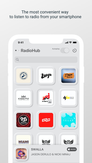Emulate iPhone app RadioHub - Enjoy using MyAndroid Emulate iPhone app RadioHub - Enjoy using MyAndroid