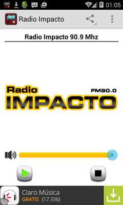 Emulate Android APK Radio Impacto 90.9