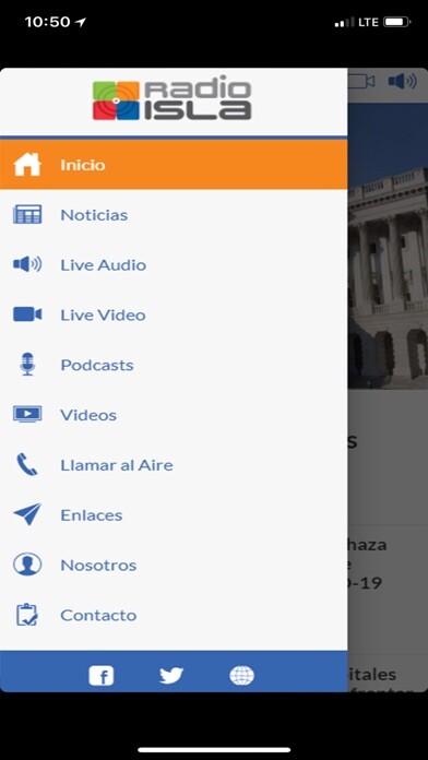 Emulate iPhone app Radio Isla Movil using MyAndroid Emulate iPhone app Radio Isla Movil using MyAndroid