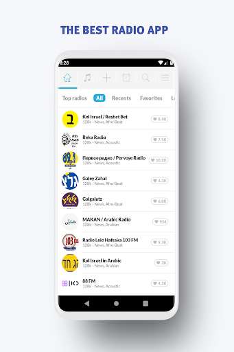 Run android online APK Radio Israel - Radio FM Online from MyAndroid or emulate Radio Israel - Radio FM Online using MyAndroid