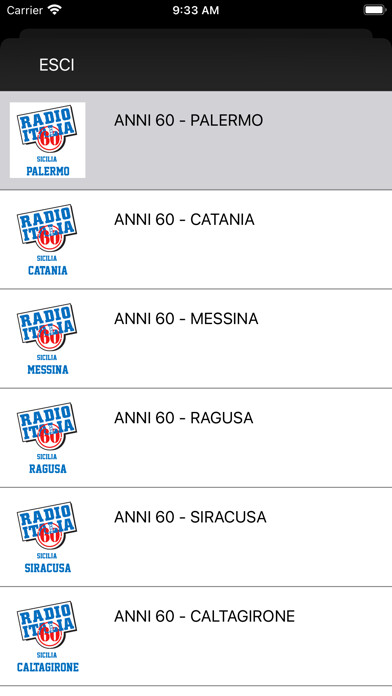 Emulate iPhone app Radio Italia Anni 60 – Sicilia using MyAndroid Emulate iPhone app Radio Italia Anni 60 – Sicilia using MyAndroid
