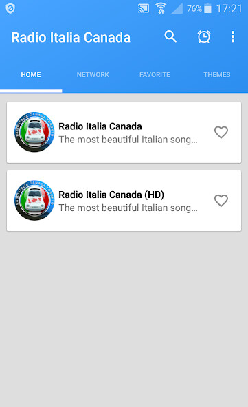 Run android online APK Radio Italia Canada - Italian Music from MyAndroid or emulate Radio Italia Canada - Italian Music using MyAndroid