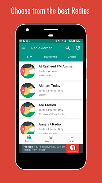 Run android online APK Radio Jordan from MyAndroid or emulate Radio Jordan using MyAndroid