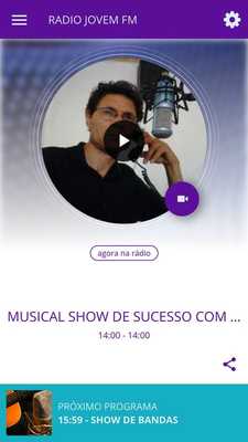 Emulate Android APK RADIO JOVEM FM