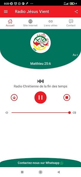 Run android online APK Radio Jésus Vient from MyAndroid or emulate Radio Jésus Vient using MyAndroid