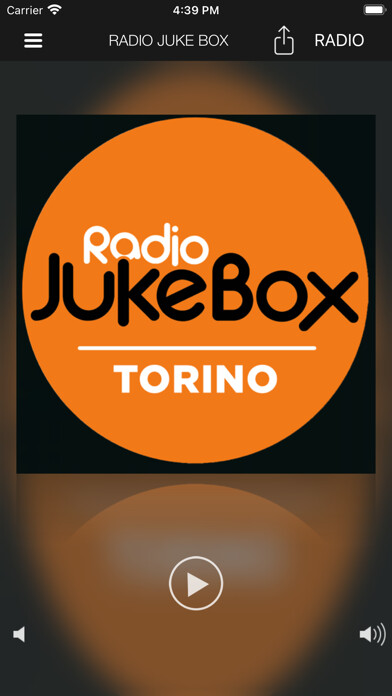 Emulate iPhone app RADIO JUKE BOX TORINO using MyAndroid