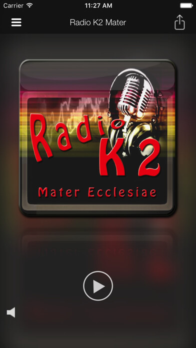 Emulate iPhone app Radio K2 Mater using MyAndroid