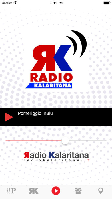 Emulate iPhone app Radio Kalaritana using MyAndroid