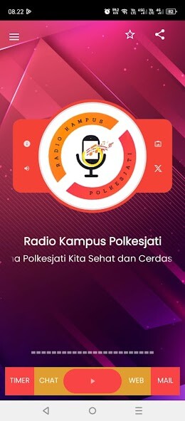 Run android online APK Radio Kampus Polkesjati from MyAndroid or emulate Radio Kampus Polkesjati using MyAndroid