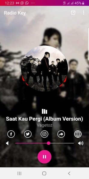 Run android online APK Radio Key from MyAndroid or emulate Radio Key using MyAndroid