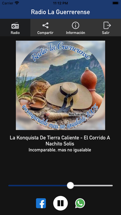 Emulate iPhone app Radio La Guerrerense using MyAndroid Emulate iPhone app Radio La Guerrerense using MyAndroid