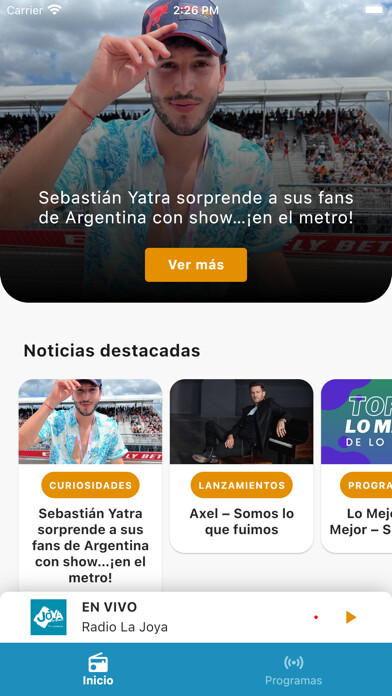 Emulate iPhone app Radio La Joya 97.3 FM using MyAndroid Emulate iPhone app Radio La Joya 97.3 FM using MyAndroid