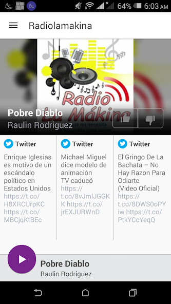 Run android online APK Radiolamakina from MyAndroid or emulate Radiolamakina using MyAndroid