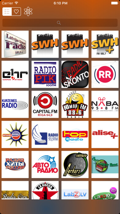 Emulate iPhone app Radio Latvija - Latvia Radio Live Playe using MyAndroid