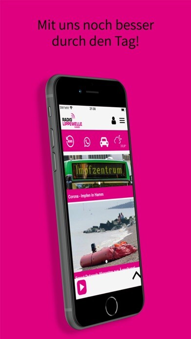Emulate iPhone app Radio Lippewelle Hamm using MyAndroid Emulate iPhone app Radio Lippewelle Hamm using MyAndroid
