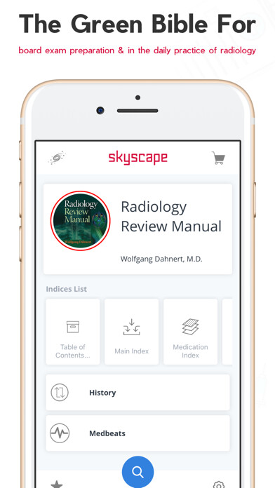 Emulate iPhone app Radiology Review Manual using MyAndroid