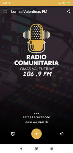 Run android online APK Radio Lomas Valentinas FM 106.9 from MyAndroid or emulate Radio Lomas Valentinas FM 106.9 using MyAndroid Run android online APK Radio Lomas Valentinas FM 106.9 from MyAndroid or emulate Radio Lomas Valentinas FM 106.9 using MyAndroid