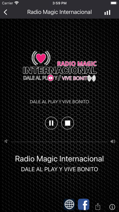 Emulate iPhone app Radio Magic Internacional using MyAndroid Emulate iPhone app Radio Magic Internacional using MyAndroid
