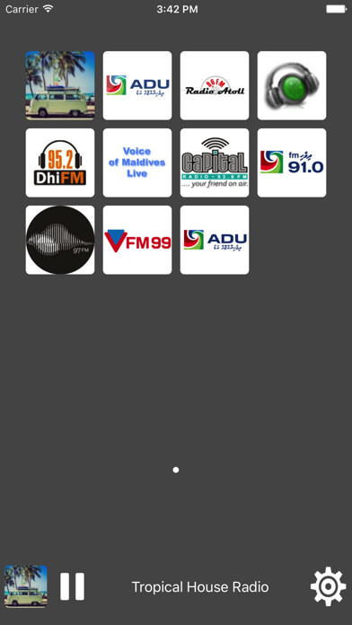 Emulate iPhone app Radio Maldives - All Radio Stations using MyAndroid