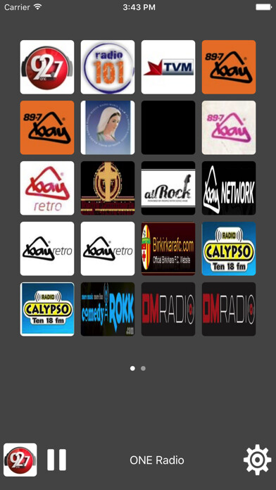 Emulate iPhone app Radio Malta - All Radio Stations using MyAndroid