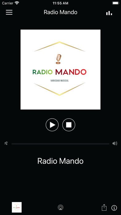 Emulate iPhone app Radio Mando using MyAndroid