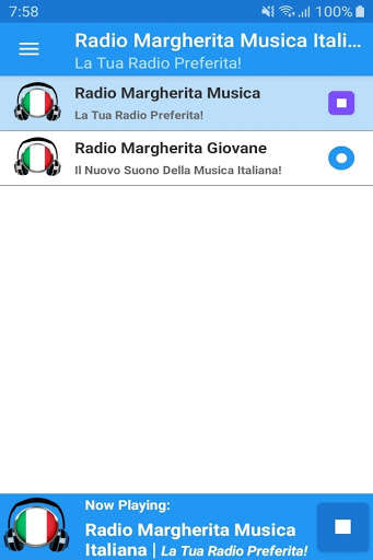 Run android online APK Radio Margherita Musica Italia from MyAndroid or emulate Radio Margherita Musica Italia using MyAndroid