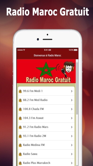 Emulate iPhone app Radio Maroc Gratuit: Nouvelles, musique et sports using MyAndroid Emulate iPhone app Radio Maroc Gratuit: Nouvelles, musique et sports using MyAndroid