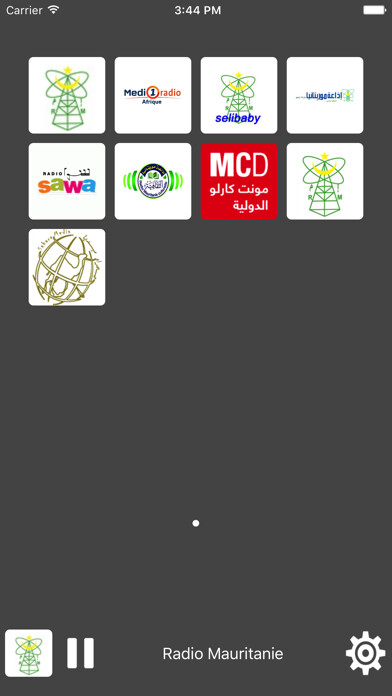 Emulate iPhone app Radio Mauritania - All Radio Stations using MyAndroid