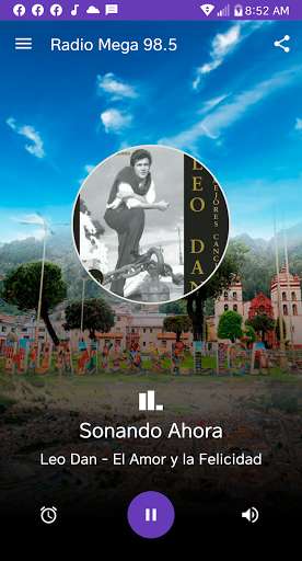 Run android online APK Radio Mega 98.5 from MyAndroid or emulate Radio Mega 98.5 using MyAndroid