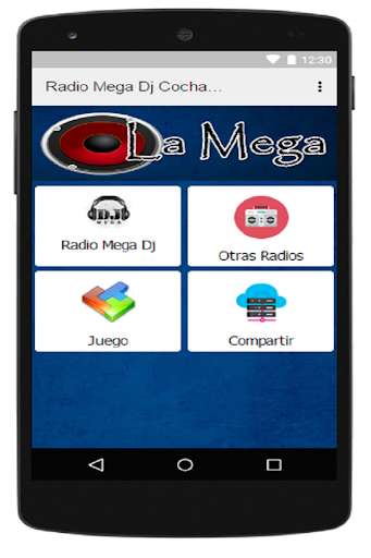 Run android online APK Radio Mega DJ Cochabamba from MyAndroid or emulate Radio Mega DJ Cochabamba using MyAndroid