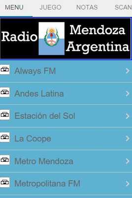 Emulate Android APK Radio Mendoza Argentina Emulate Android APK Radio Mendoza Argentina