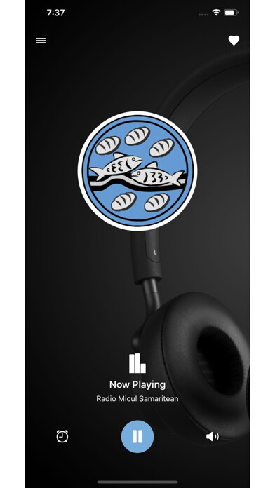 Emulate iPhone app Radio Micul Samaritean using MyAndroid