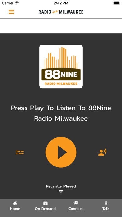 Emulate iPhone app Radio Milwaukee using MyAndroid Emulate iPhone app Radio Milwaukee using MyAndroid
