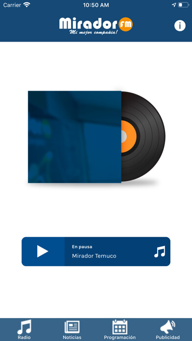 Emulate iPhone app Radio Mirador FM using MyAndroid Emulate iPhone app Radio Mirador FM using MyAndroid